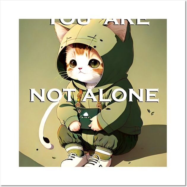 you are not alone Wall Art by Muahh